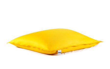 Yellow floating beanbag