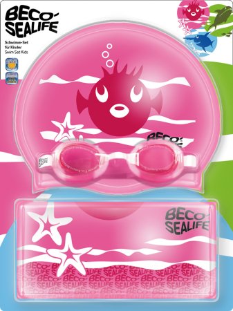 Beco Sealife swim set, pink