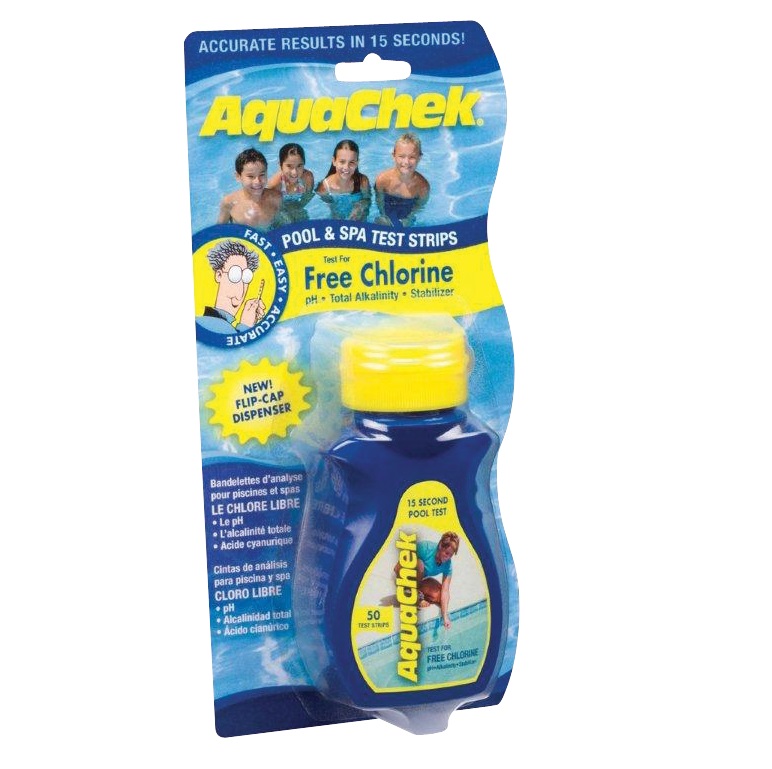 Teststrips Aquachek Yellow 4 in 1 afbeelding