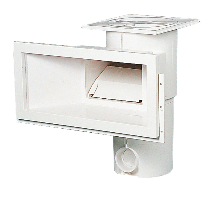 Brede skimmer wit 40 cm afbeelding