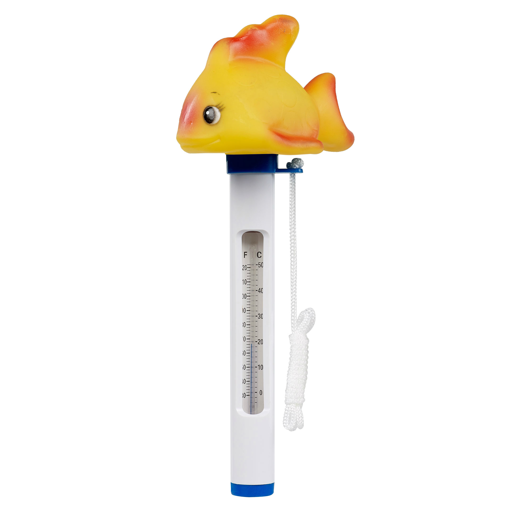 Thermometer Mega Pool goudvis afbeelding