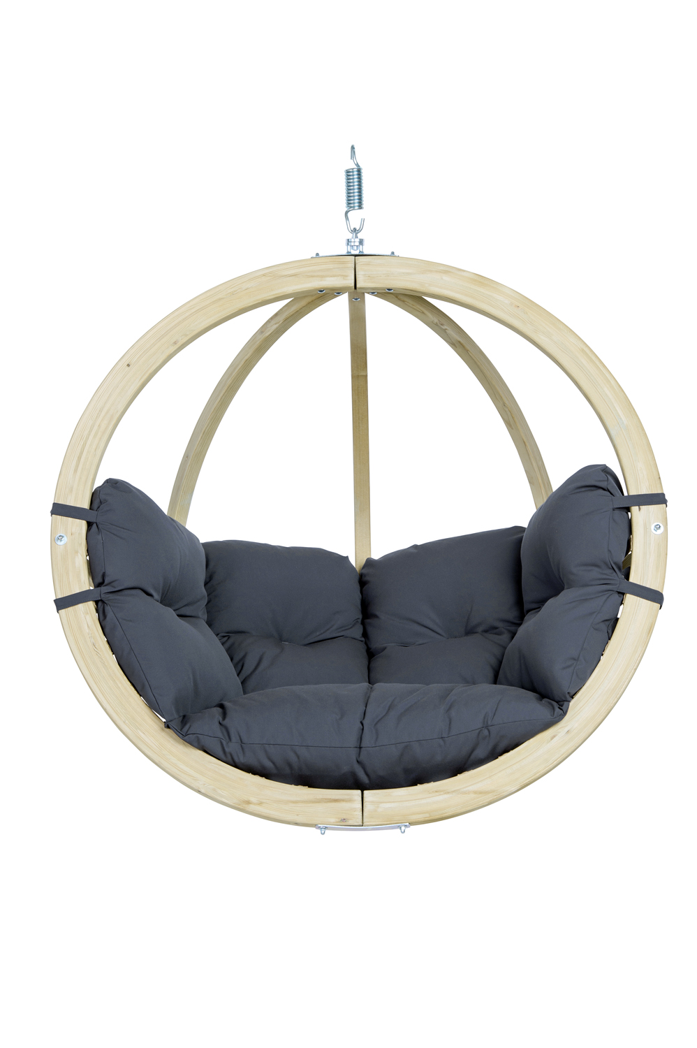 Hangstoel voor in de tuin - Antraciet afbeelding