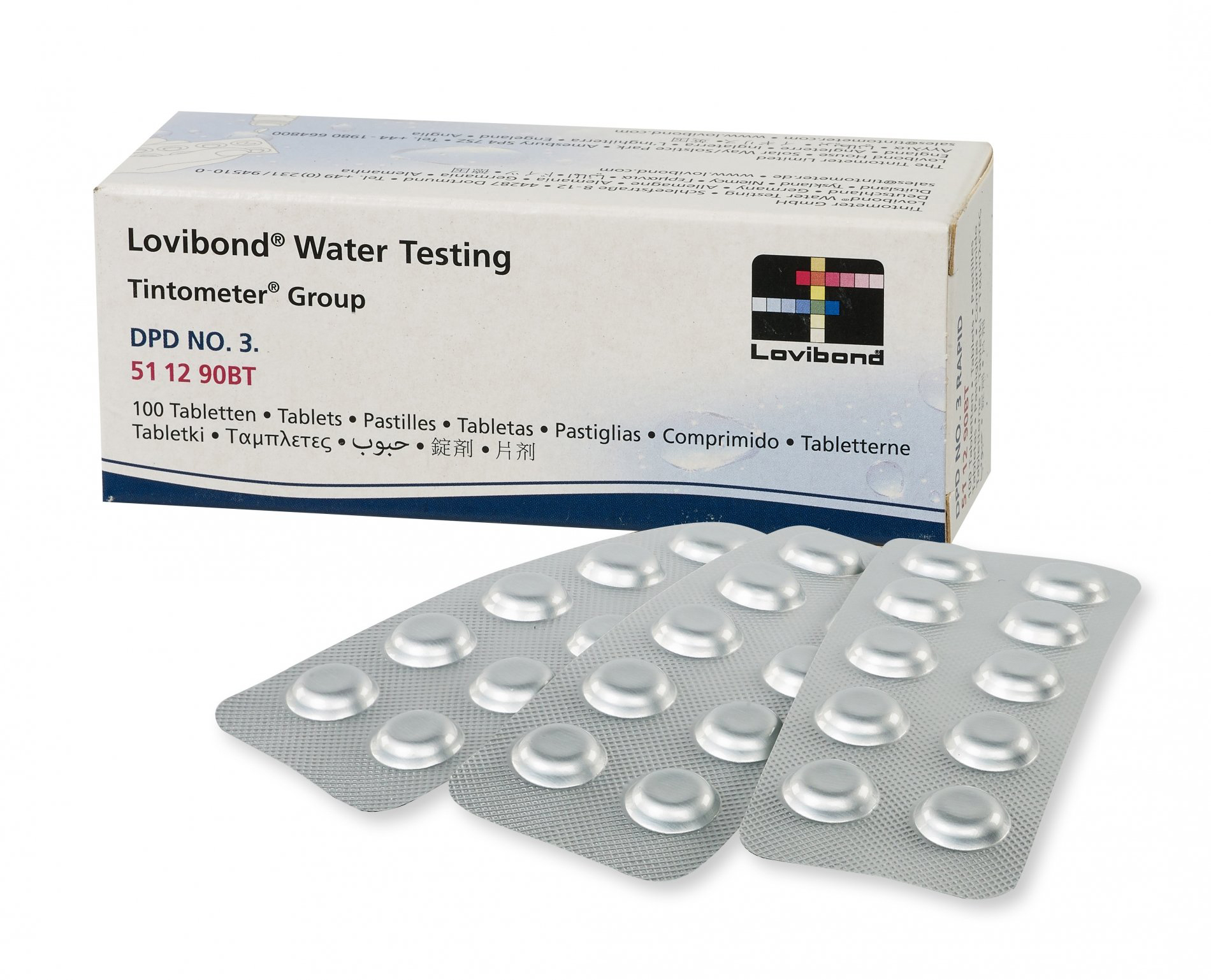 DPD n°3 reservepilletjes Lovibond 100st afbeelding