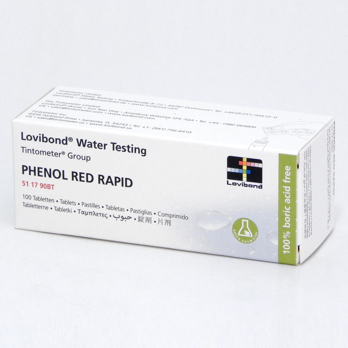Phenol Red Rapid reservepilletjes 100st afbeelding