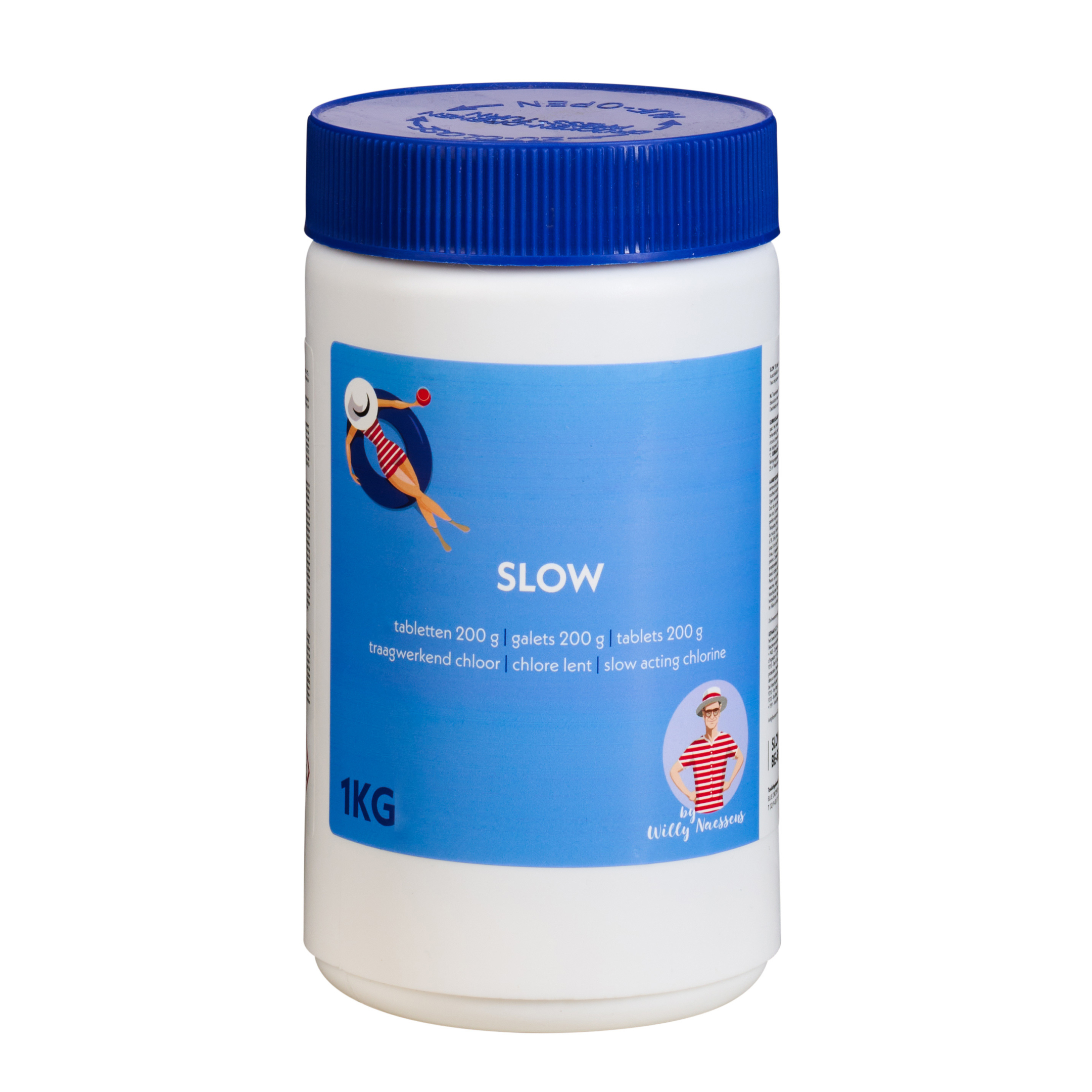 Chloortabletten Slow 1kg 5 x 200gr afbeelding