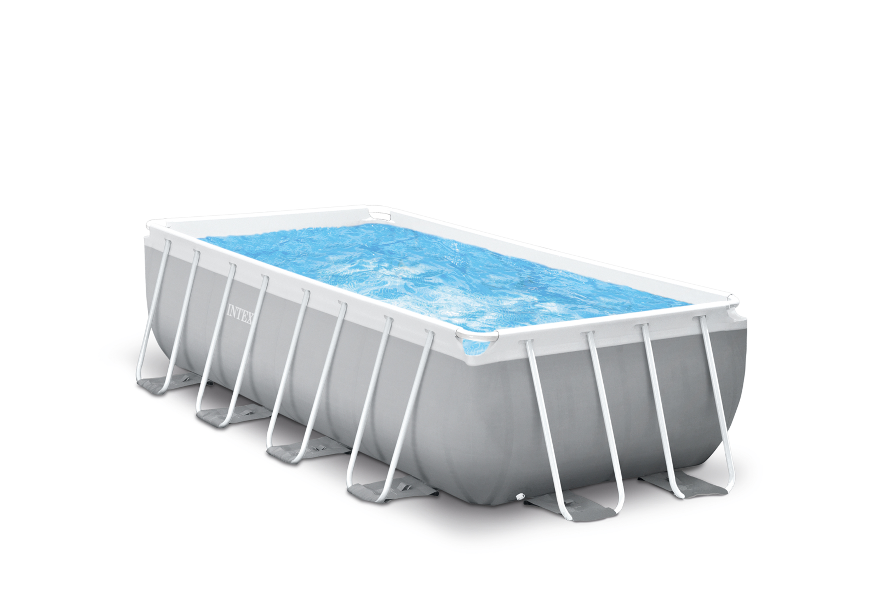 Intex Prism Frame Pool met ladder en filterpomp - 400 x 200 x 100 cm afbeelding