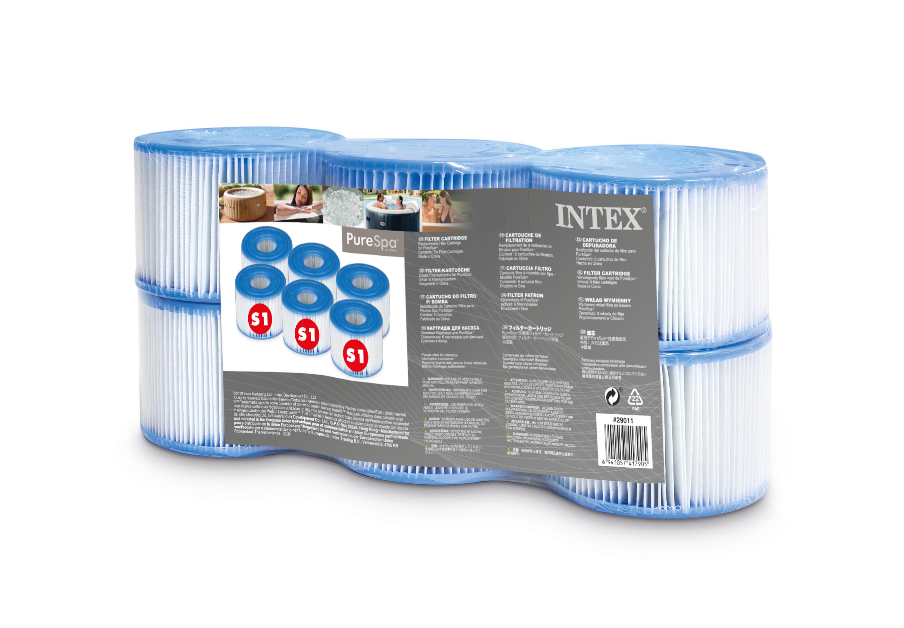 Intex Pure spa filter S1 - 6 stuks afbeelding