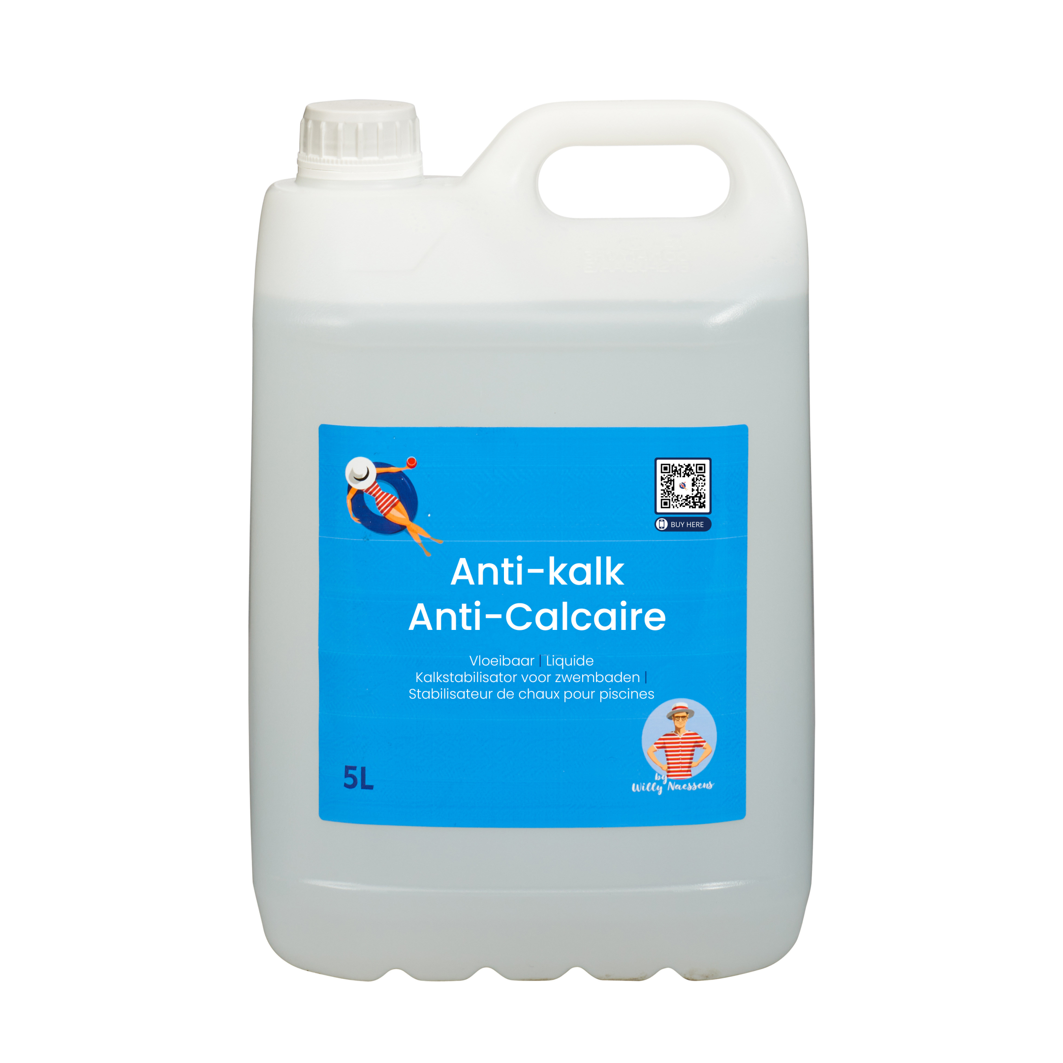 Anti kalk 5L Descaler voor zwembadwater afbeelding