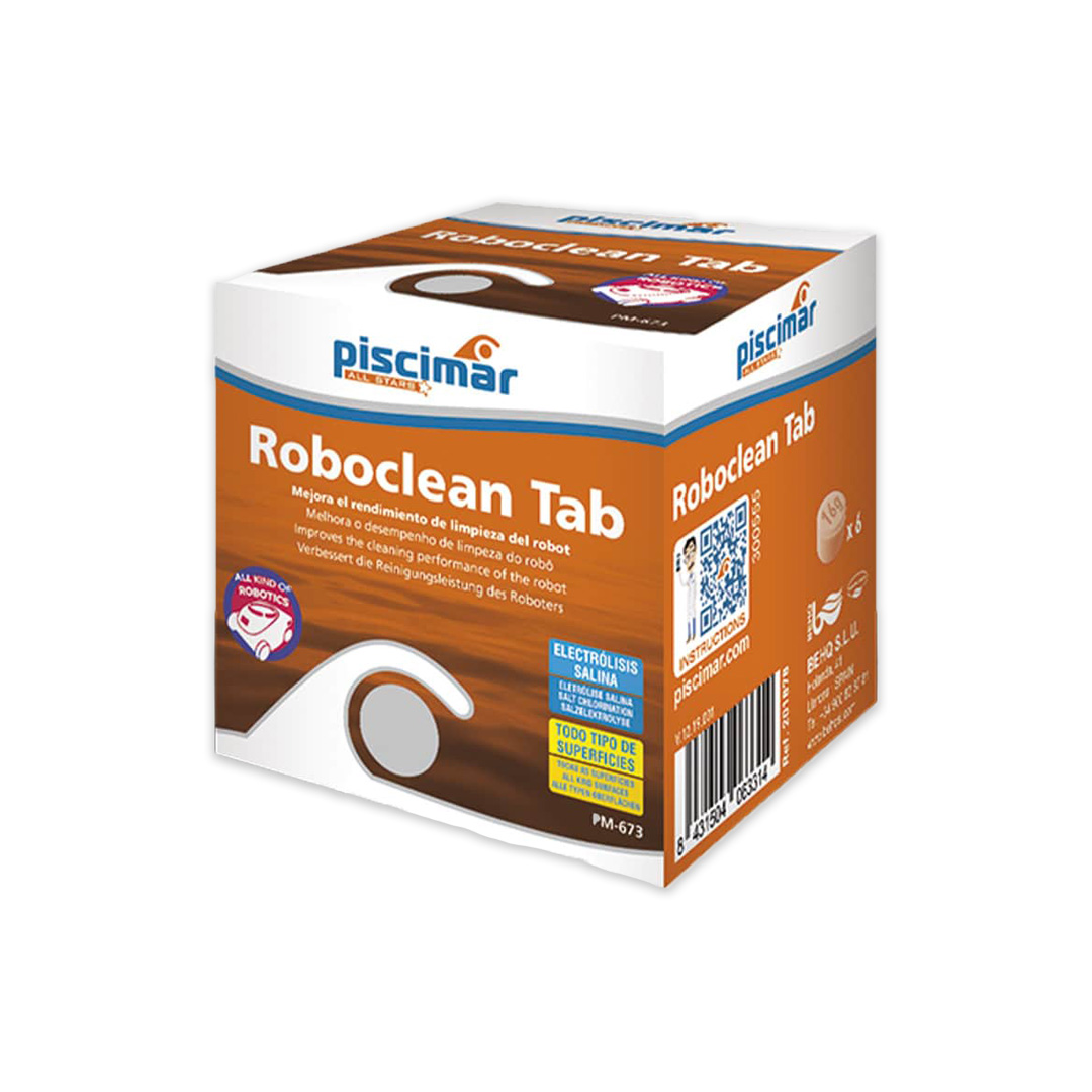Roboclean zwembadrobot filter vlokmiddel afbeelding