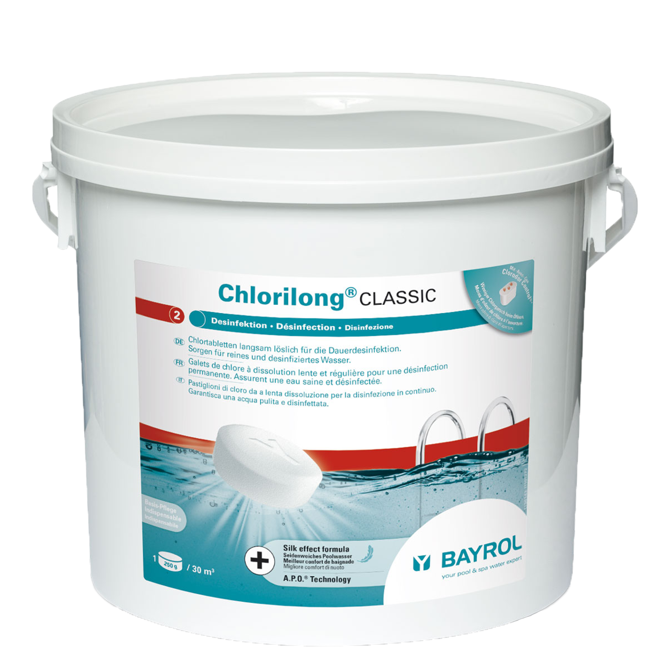 Bayrol Chlorilong chloortabletten 250g 5kg afbeelding