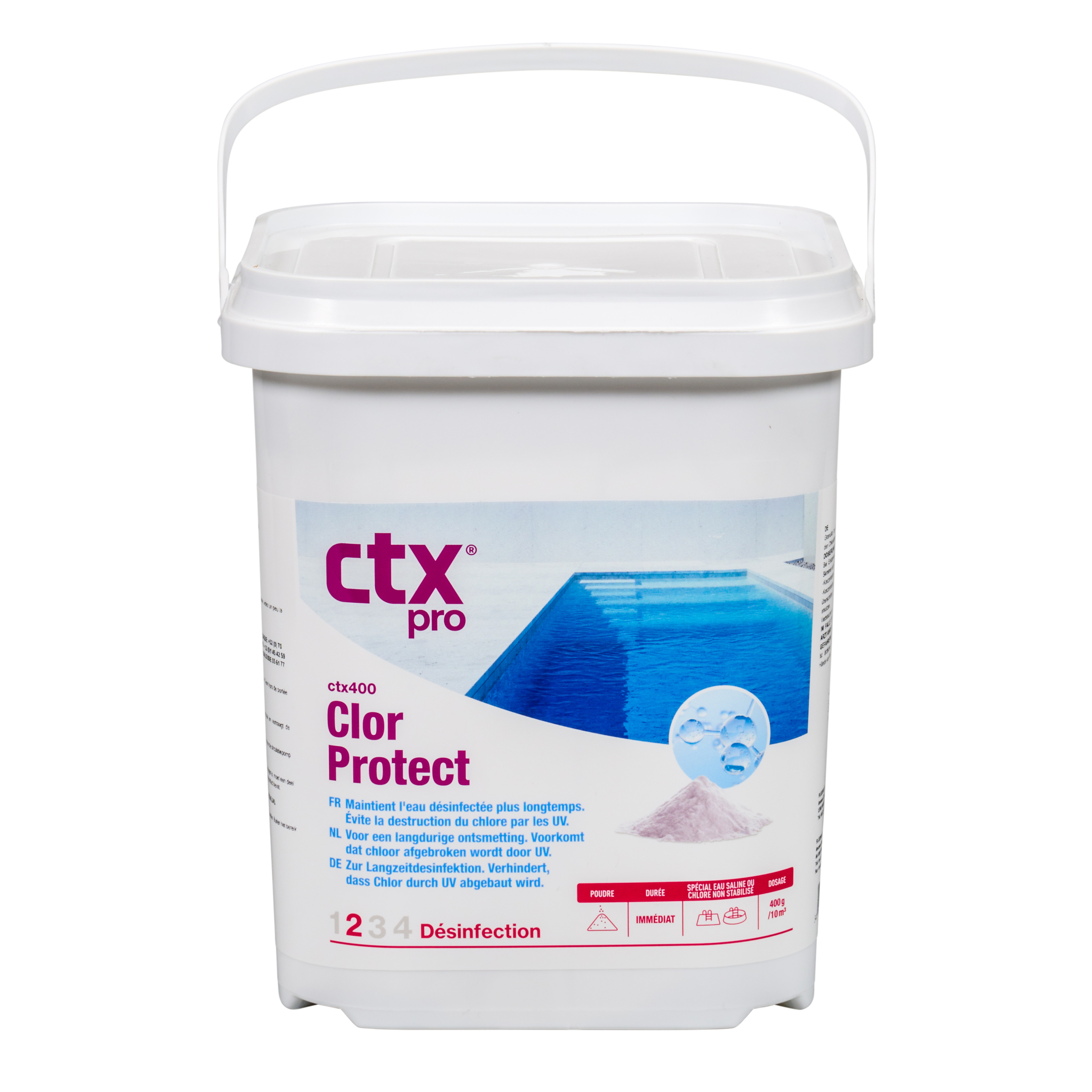 Chloor protect granulaat 4,5kg ctx400 afbeelding