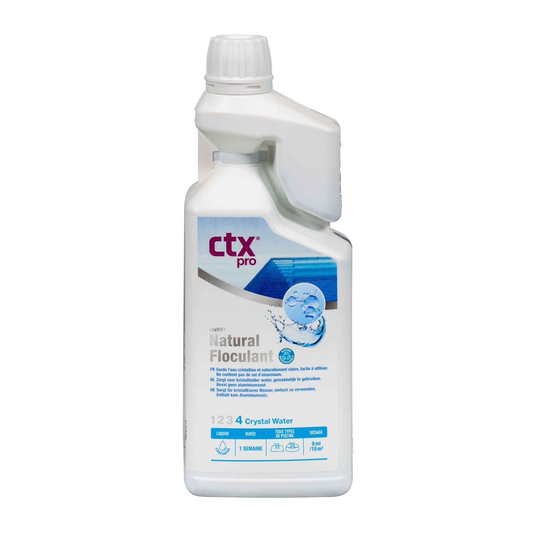 Natuurlijk vlokkingsmiddel 1l ctx597 afbeelding