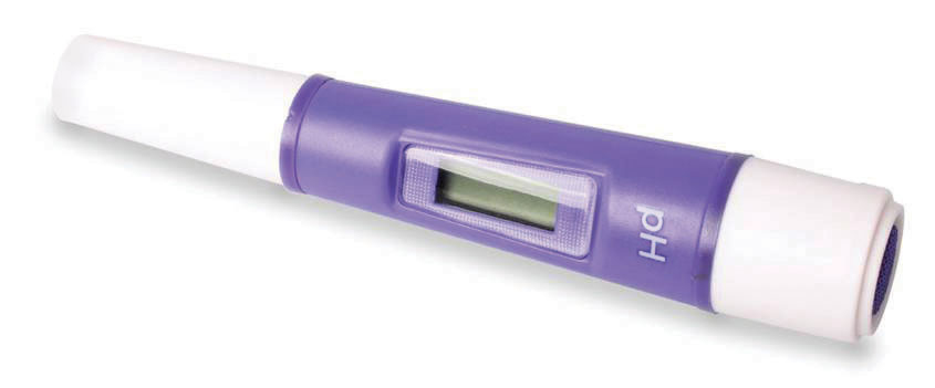 Digitale pH meter (incl 2 calibratie  opl) afbeelding