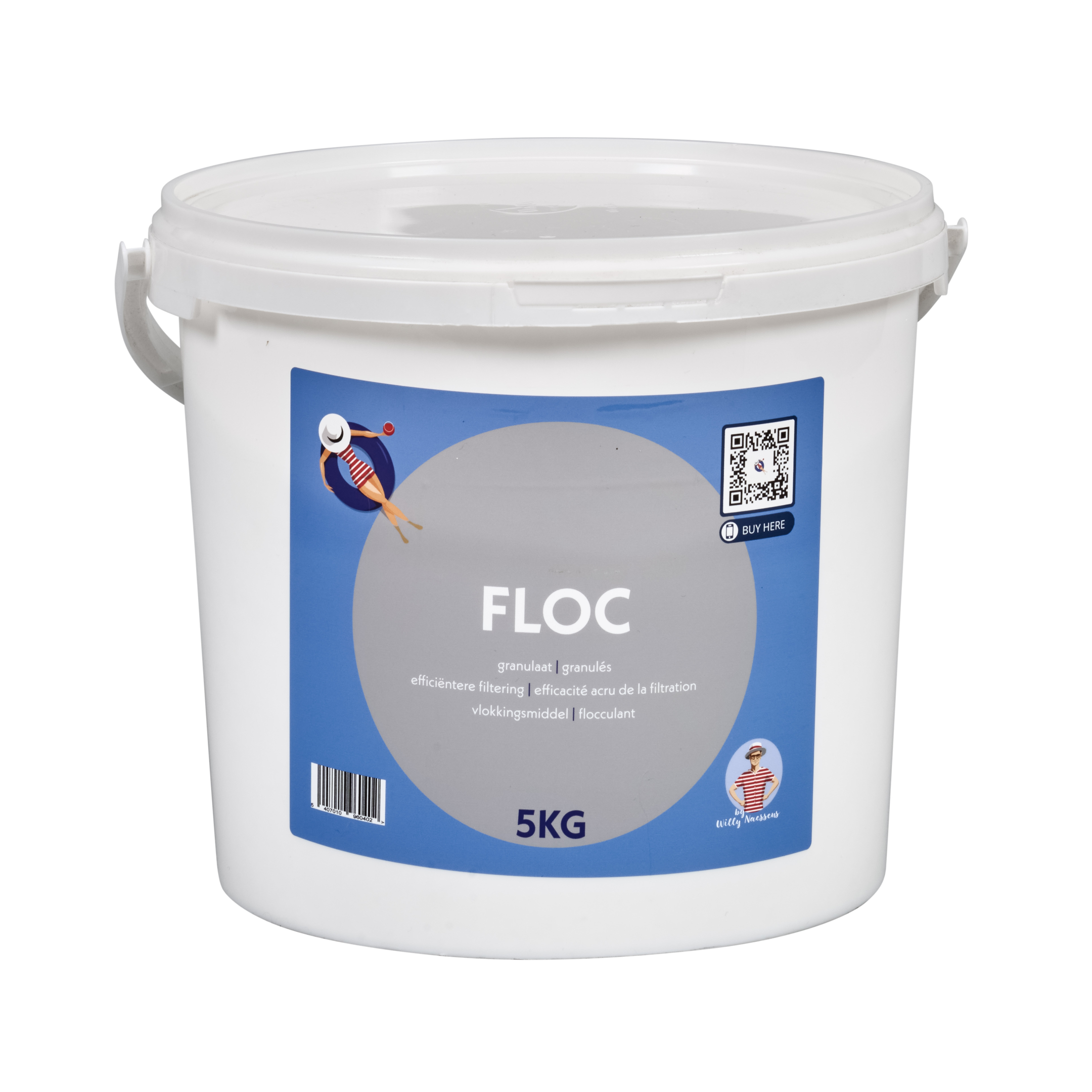Vlokkingsmiddel Floc Granulaat 5kg afbeelding