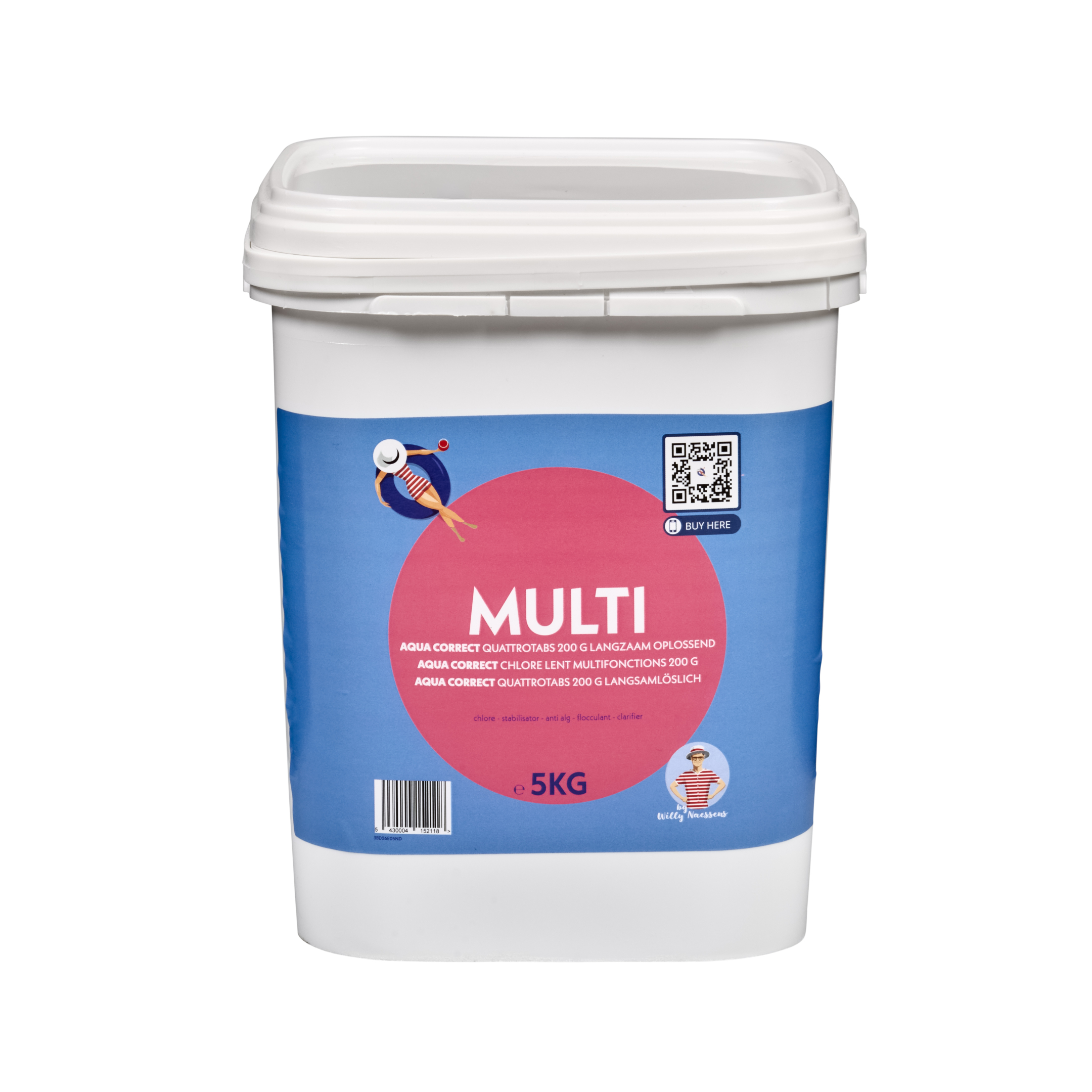 Chloortabletten Multi 4 in 1 5kg afbeelding 1