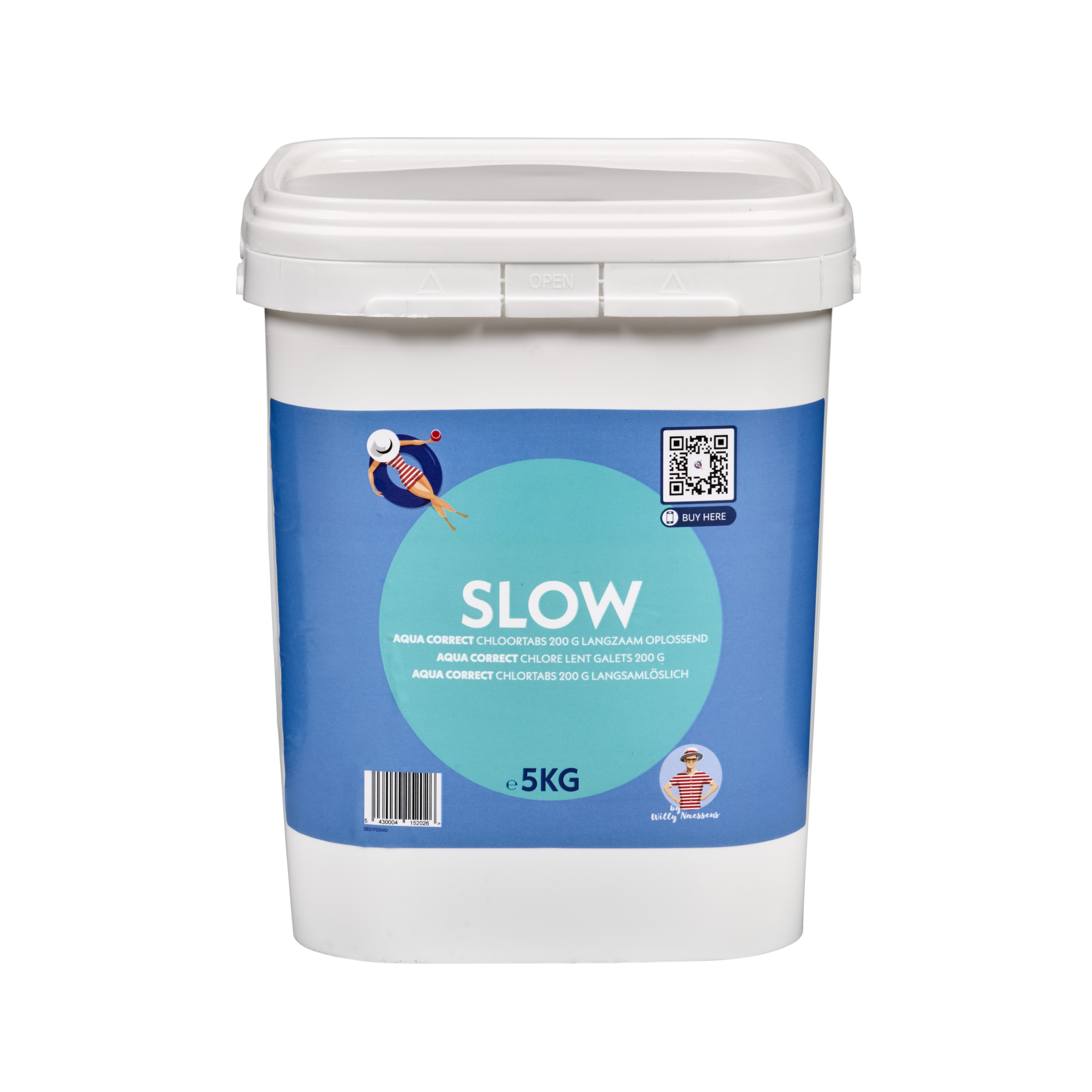 Chloortabletten Eur-O-Tabs 5kg afbeelding