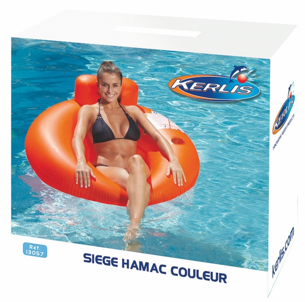 Kerlis comfortabele zwembadzetel - Rood