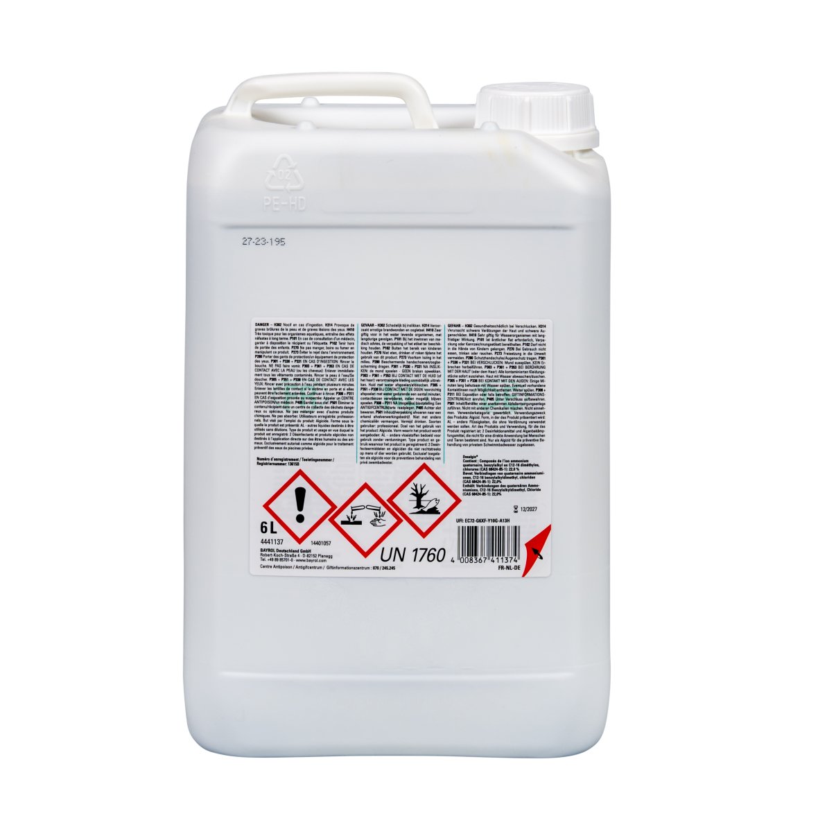 Bayrol Clarifyer Desalgine Anti-alg 6l