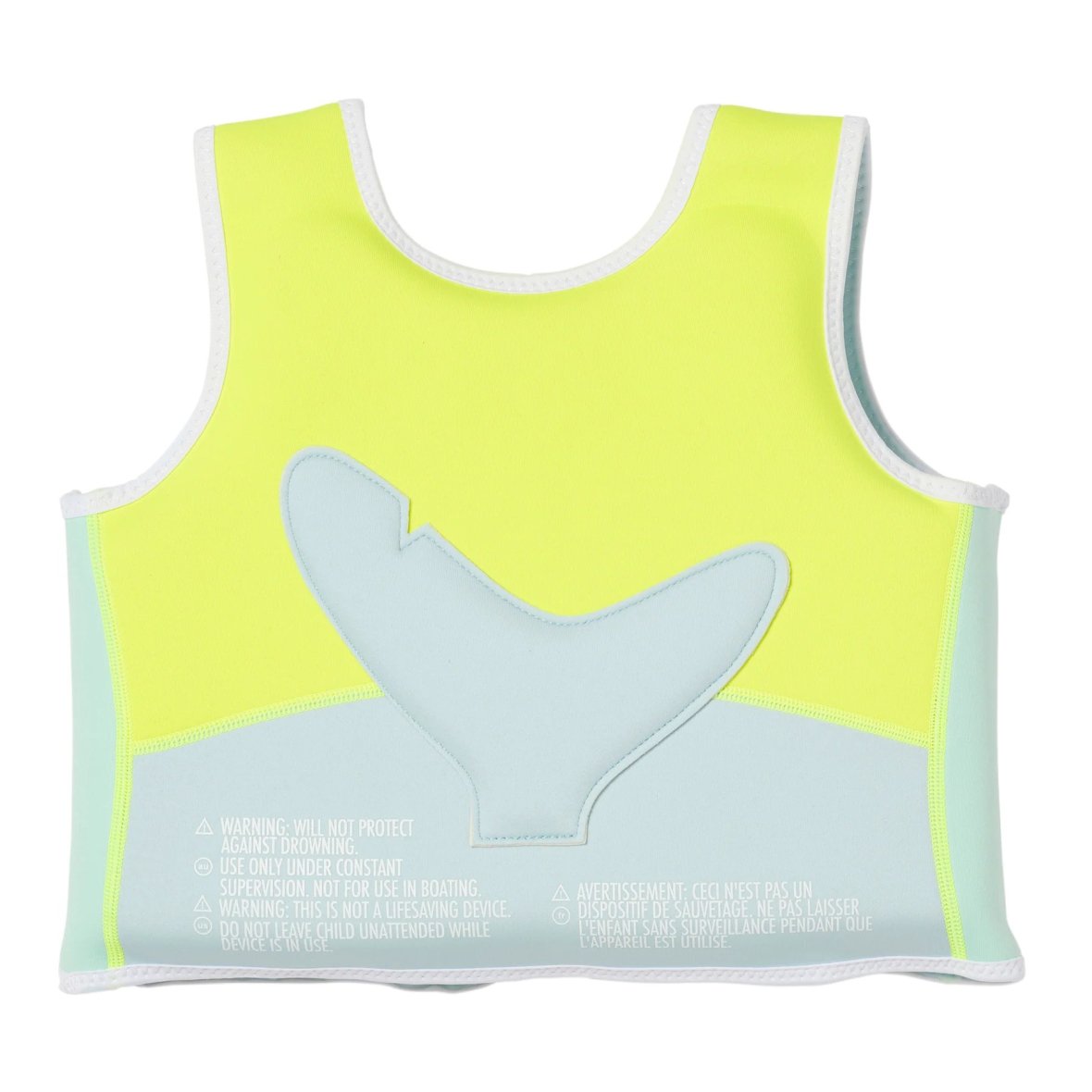 Zwemvest voor kinderen 3-6 jaar Aqua Neon Yellow