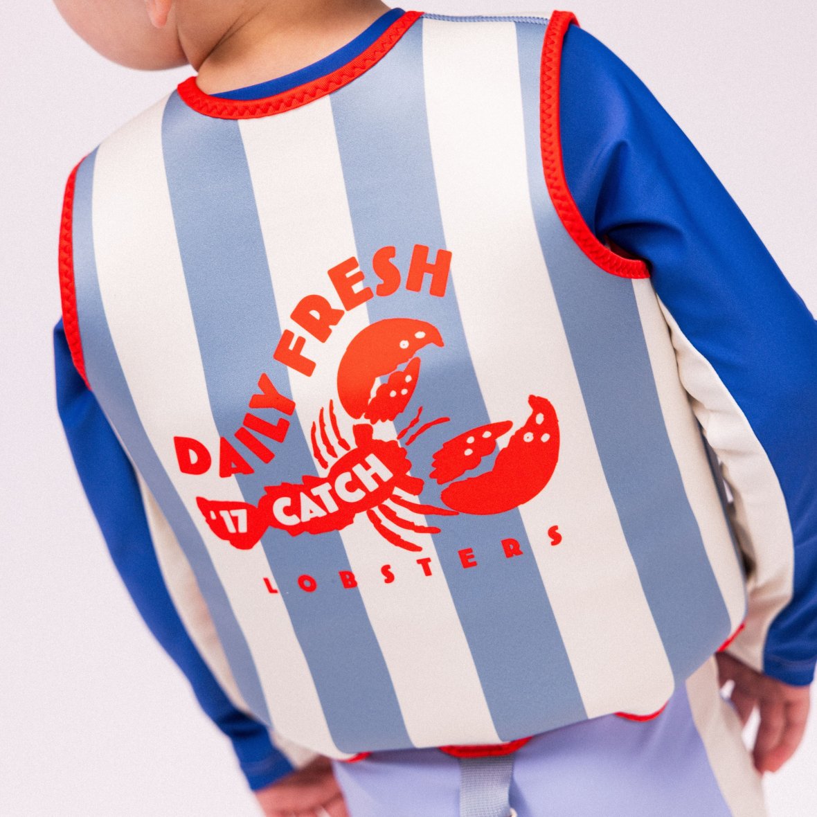 Swim Vest - Red/Blue - Catch Of The Day - 3/6 Years