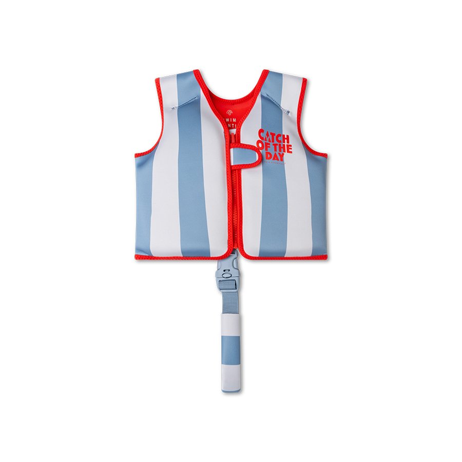 Swim Vest - Red/Blue - Catch Of The Day - 3/6 Years