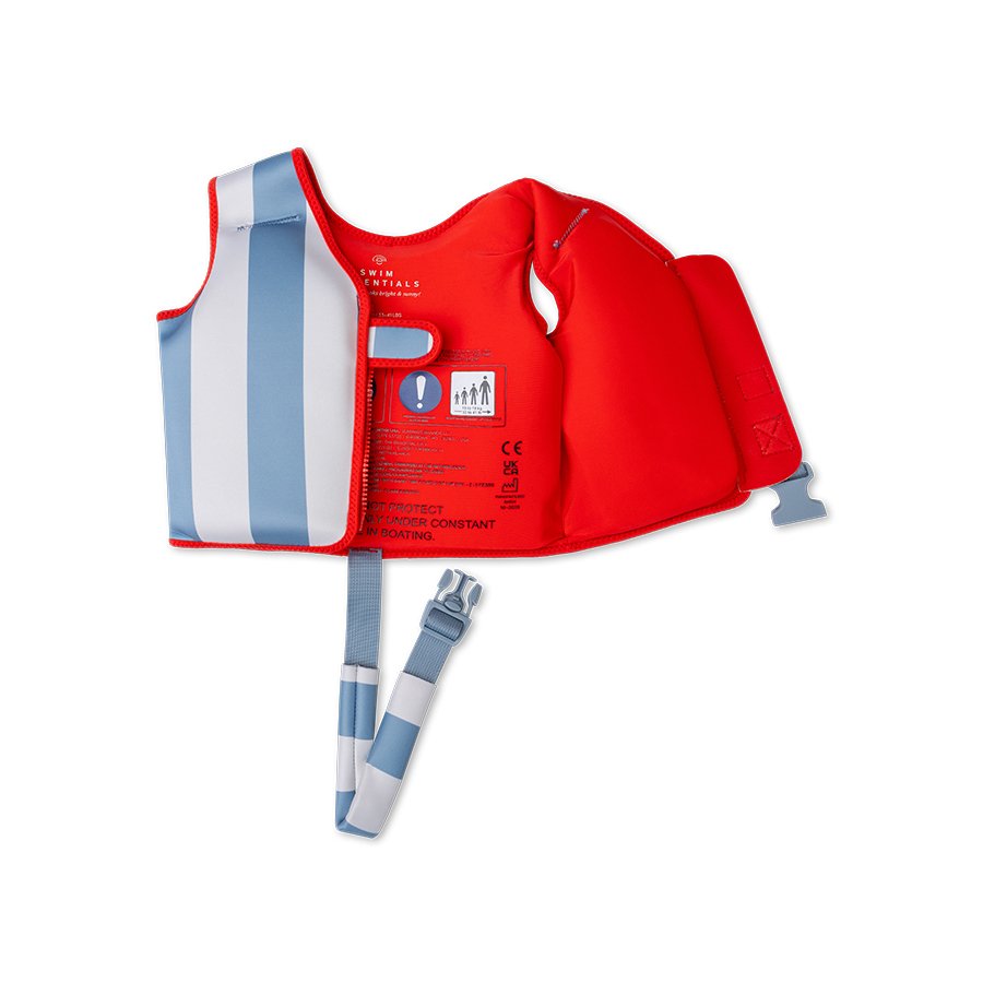 Swim Vest - Red/Blue - Catch Of The Day - 3/6 Years