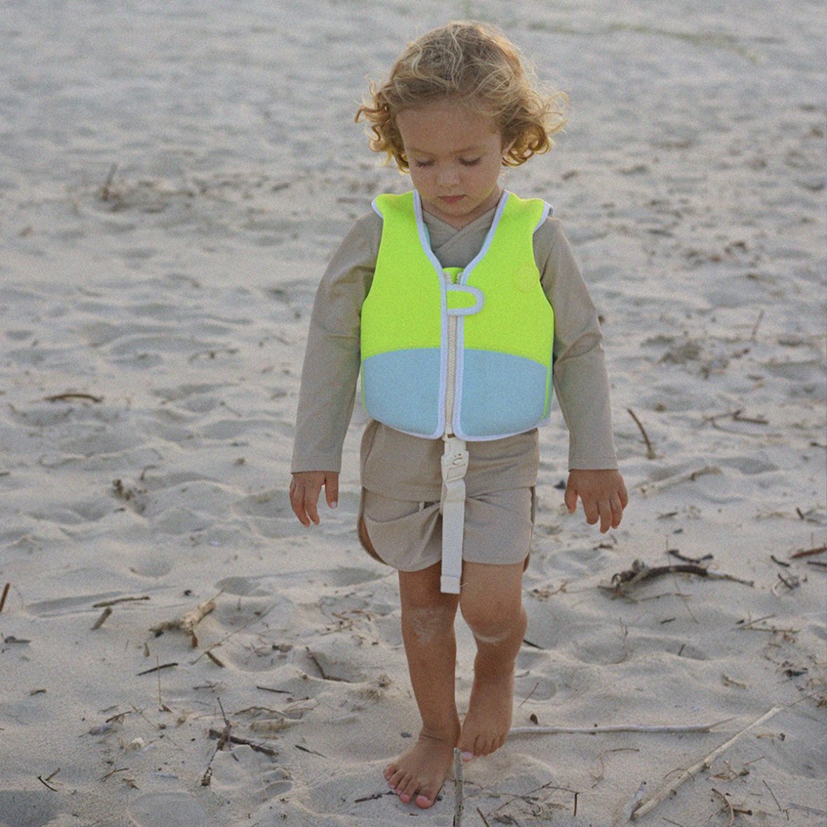 Zwemvest - Neon Aqua Yellow - 2-3 jaar