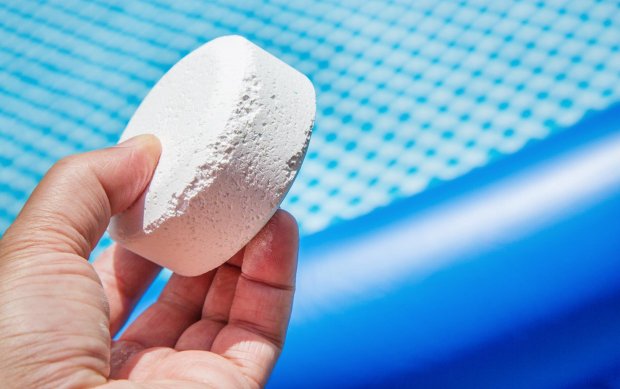 Chlorine tablets for your pool and your jacuzzi