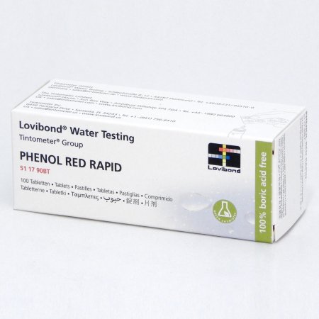 Phenol Red Rapid reservepilletjes Lovibond (100 stuks)