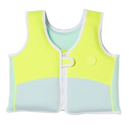 Zwemvest - neon aqua yellow