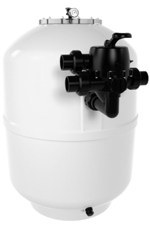 Blueplus S-flow zandfilter semi-highbed (10 tot 22m³/u)